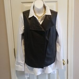Liz Claiborne Lambskin Vest